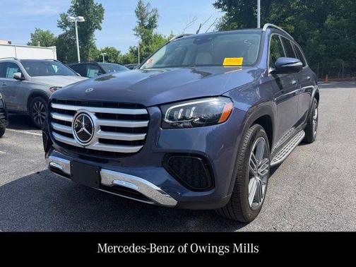 Twilight Blue Metallic 2024 Mercedes-Benz GLS 450 4MATIC