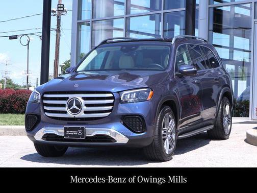Twilight Blue Metallic 2024 Mercedes-Benz GLS 450 4MATIC