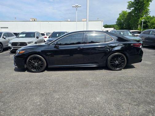 Midnight Black Metallic 2024 Toyota Camry XSE