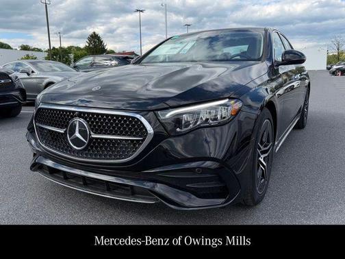 Black 2026 Mercedes-Benz E-Class E 350