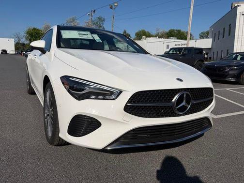 Polar White 2026 Mercedes-Benz CLA 250 4MATIC