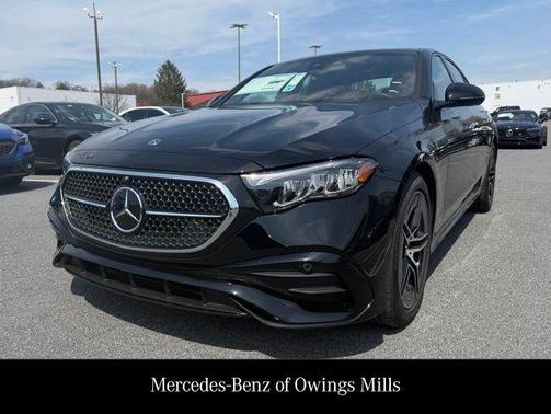 Black 2026 Mercedes-Benz E-Class E 350