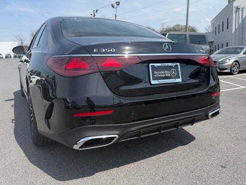 Black 2026 Mercedes-Benz E-Class E 350