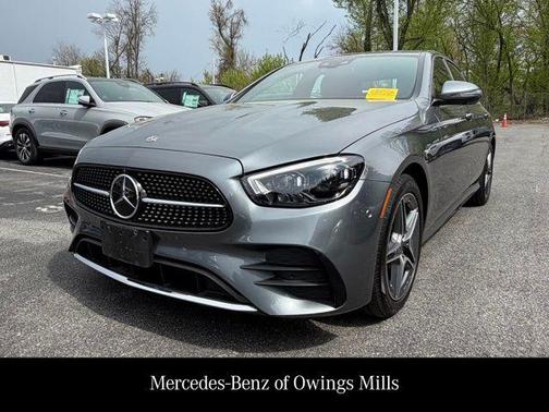 Grey 2021 Mercedes-Benz E-Class 4MATIC
