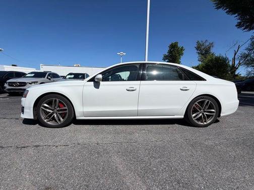 Glacier White Metallic 2017 Audi A8 L 3.0T