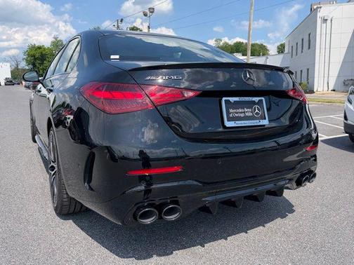 Black 2026 Mercedes-Benz AMG C 43 4MATIC