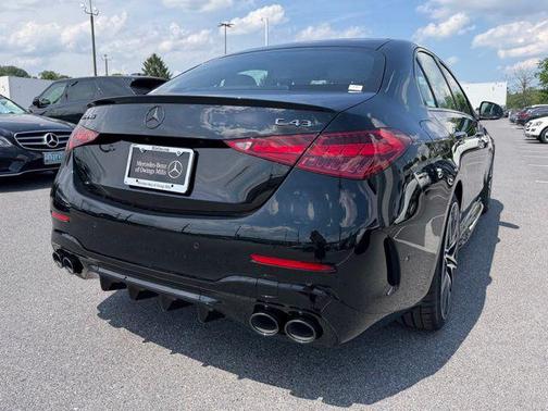 Black 2026 Mercedes-Benz AMG C 43 4MATIC