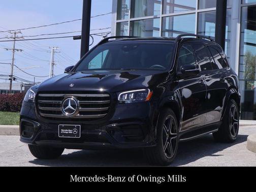 Obsidian Black Metallic 2025 Mercedes-Benz GLS 450 4MATIC