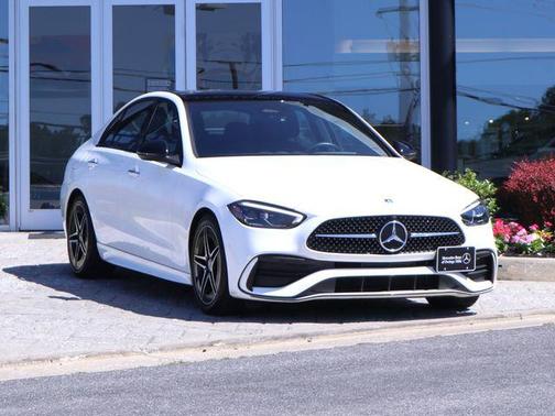 Polar White 2023 Mercedes-Benz C-Class C 300 4MATIC