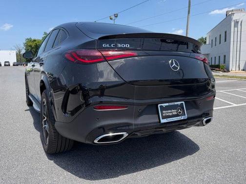 Obsidian Black 2026 Mercedes-Benz GLC 300 4MATIC Coupe