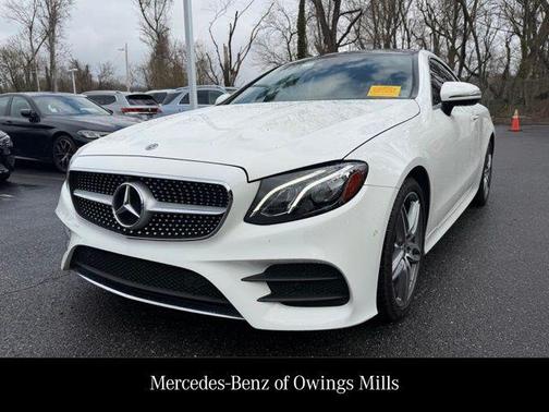 White 2020 Mercedes-Benz E-Class 4MATIC