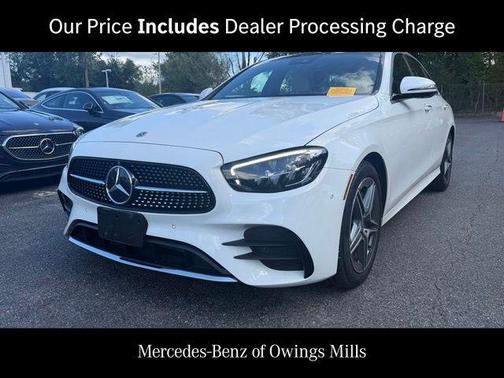 Polar White 2023 Mercedes-Benz E-Class 4MATIC