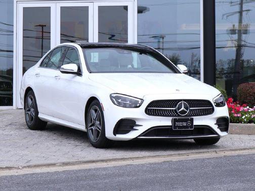 Polar White 2023 Mercedes-Benz E-Class 4MATIC