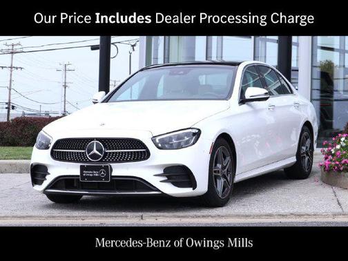 Polar White 2023 Mercedes-Benz E-Class 4MATIC