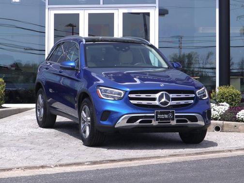 Blue 2022 Mercedes-Benz GLC 300 4MATIC