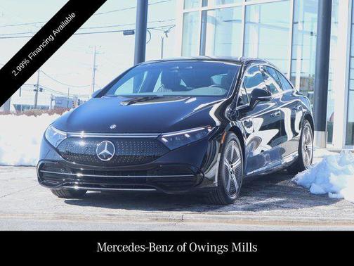 Obsidian Black Metallic 2024 Mercedes-Benz EQS 450 4MATIC