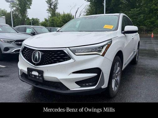 Platinum White 2021 Acura RDX Advance Package