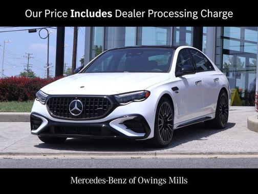 Moonlight White Metallic 2026 Mercedes-Benz AMG E 53 E 4MATIC+
