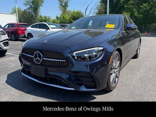 Nautical Blue Metallic 2023 Mercedes-Benz E-Class 4MATIC