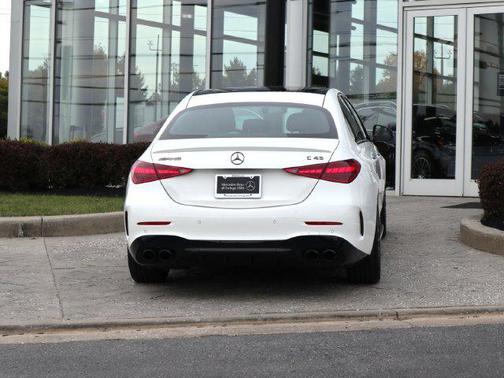 Polar White 2025 Mercedes-Benz AMG C 43 4MATIC