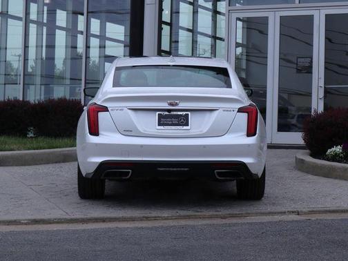 Crystal White Tricoat 2023 Cadillac CT5 Premium Luxury