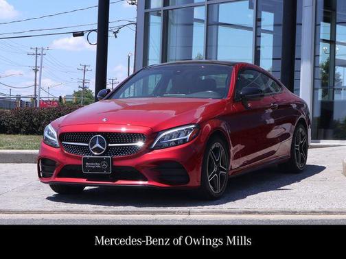 designo Cardinal Red Metallic 2021 Mercedes-Benz C-Class C 300 4MATIC