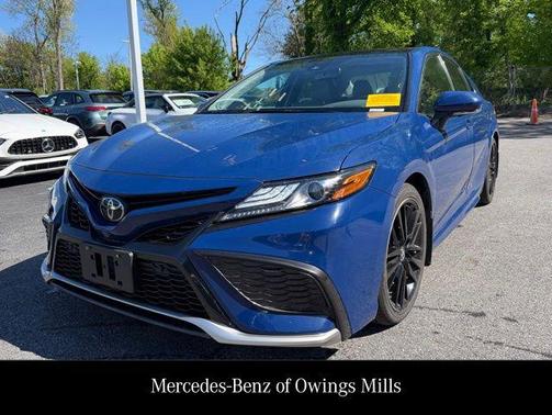 Blue 2023 Toyota Camry XSE