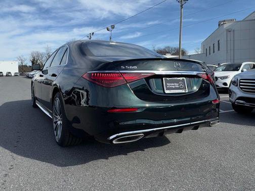 Emerald Green 2026 Mercedes-Benz S-Class S 580 4MATIC