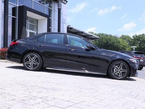 Black 2025 Mercedes-Benz C-Class C 300 4MATIC