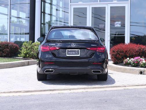 Black 2025 Mercedes-Benz C-Class C 300 4MATIC