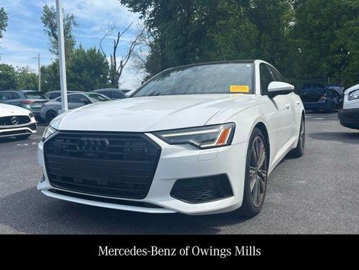 Ibis White 2021 Audi A6 45 Premium Plus