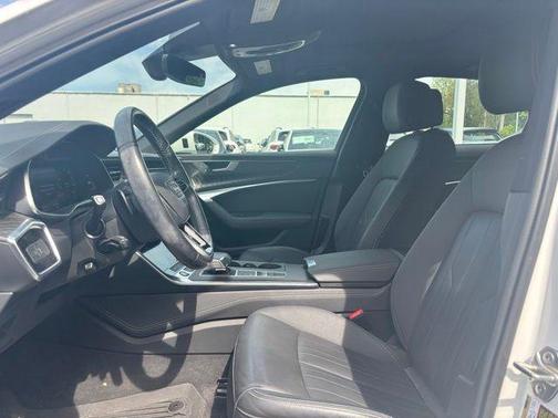 Ibis White 2021 Audi A6 45 Premium Plus