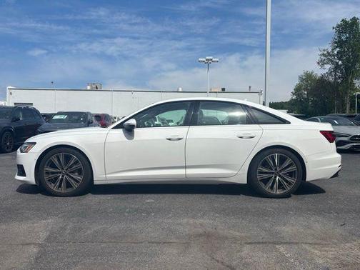 Ibis White 2021 Audi A6 45 Premium Plus