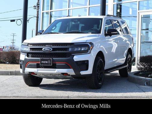 Star White Metallic Tri-Coat 2023 Ford Expedition Timberline