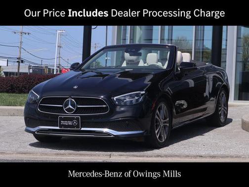 Black 2023 Mercedes-Benz E-Class 4MATIC