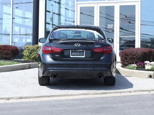 Midnight Black 2022 INFINITI Q50 3.0t RED SPORT 400