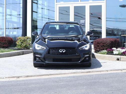 Midnight Black 2022 INFINITI Q50 3.0t RED SPORT 400