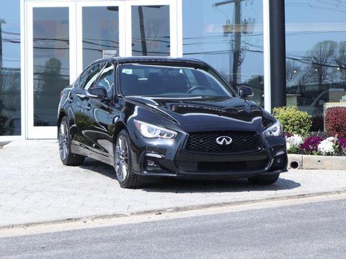 Midnight Black 2022 INFINITI Q50 3.0t RED SPORT 400
