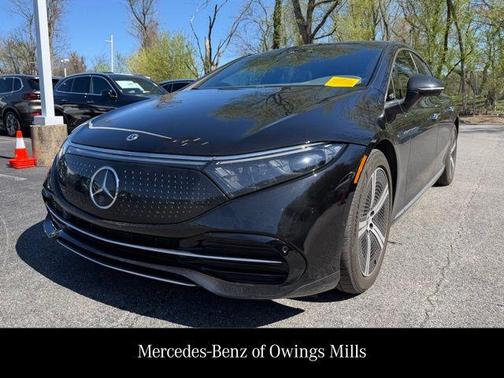 Obsidian Black Metallic 2024 Mercedes-Benz EQS 450 4MATIC