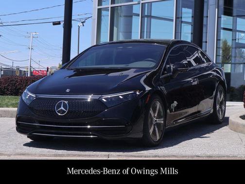 Obsidian Black Metallic 2024 Mercedes-Benz EQS 450 4MATIC
