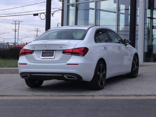 White Metallic 2021 Mercedes-Benz A-Class 4MATIC
