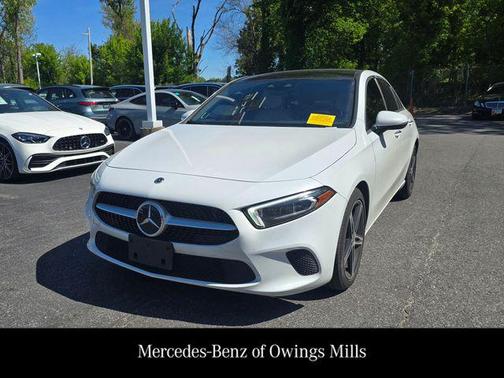 White Metallic 2021 Mercedes-Benz A-Class 4MATIC