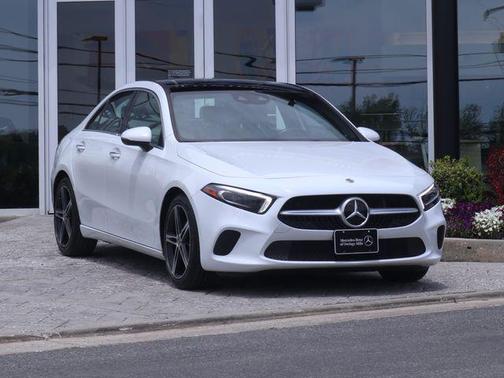 White Metallic 2021 Mercedes-Benz A-Class 4MATIC