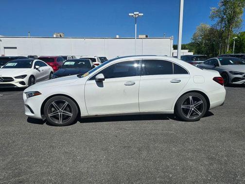 White Metallic 2021 Mercedes-Benz A-Class 4MATIC