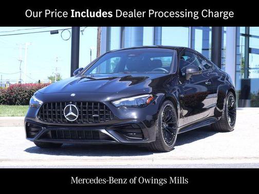 Obsidian Black Metallic 2025 Mercedes-Benz AMG CLE 53 4MATIC+