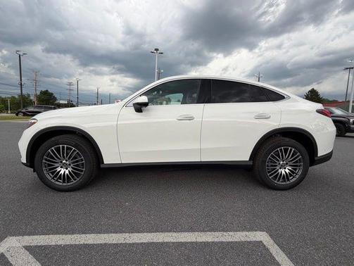 Polar White 2026 Mercedes-Benz GLC 300 4MATIC Coupe