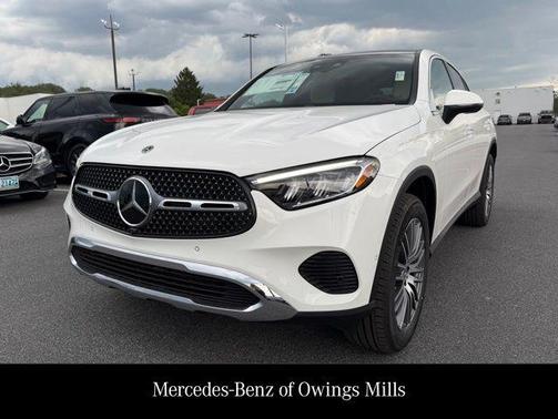 Polar White 2026 Mercedes-Benz GLC 300 4MATIC Coupe