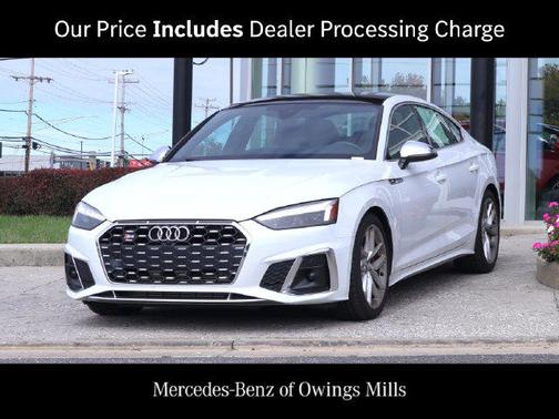 Glacier White Metallic 2021 Audi S5 Premium Plus TFSI quattro Tiptronic