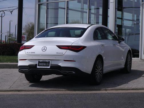 White 2024 Mercedes-Benz CLA 250 4MATIC