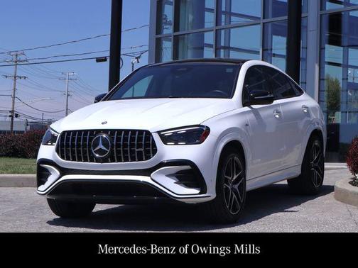 White 2024 Mercedes-Benz AMG GLE 53 4MATIC+ Coupe